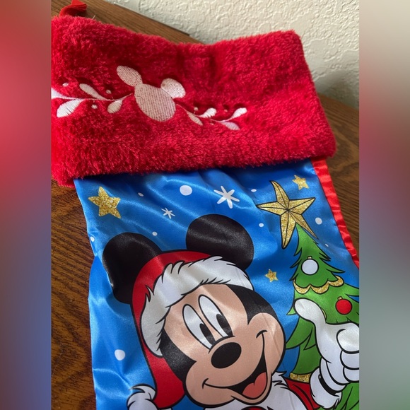 Disney Christmas 20 in Mickey Mouse Christmas Tree Stocking - Picture 8 of 9